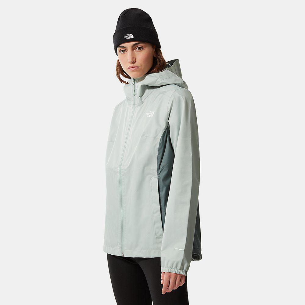 The North Face Quest Zip-In Γυναικεια Ελαφρύ Μπουφάν - Πρασινο (NUOT19532)
